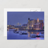 De Theems in het Briefkaart Dusk (Voorkant / Achterkant)