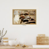 De Theems ~ James Tissot ~ Fine Art Poster (Keuken)