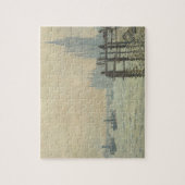 De Theems onder Westminster door Claude Monet Legpuzzel (Verticaal)