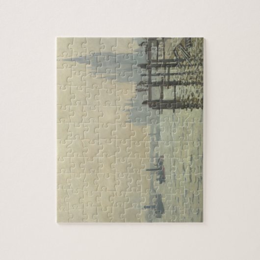 De Theems onder Westminster door Claude Monet Legpuzzel (Verticaal)