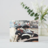 De Theems van James Tissot Briefkaart (Staand voorkant)