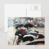 De Theems van James Tissot Briefkaart (Voorkant / Achterkant)