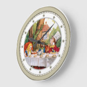 De theepartijklok van de Mad Hatter Grote Klok (Hoek)