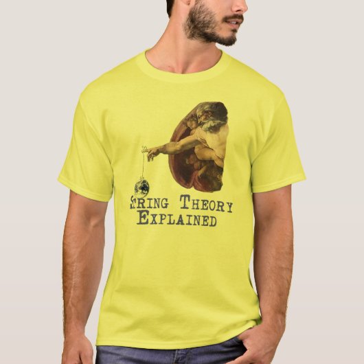 De Theorie van het koord verklaarde: T-shirt (Voorkant)