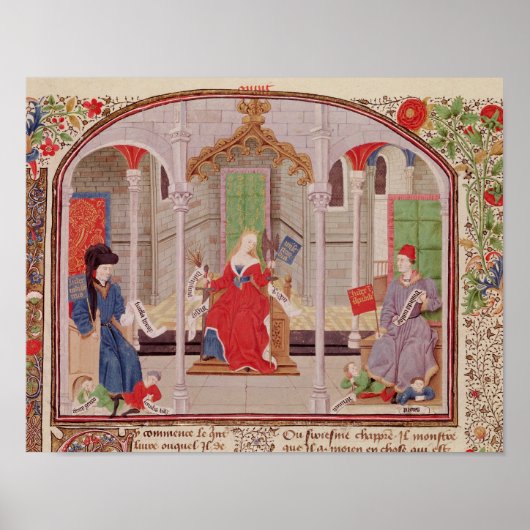 De theorie van het recht poster (Voorkant)