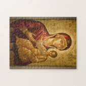 De Theotokos en het Kind Christus Legpuzzel (Horizontaal)