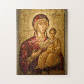 De Theotokos en het Kind Christus Legpuzzel (Verticaal)