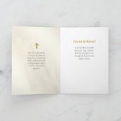 De Theotokos van Vladimir Pascha Pasen Groet Kaart (Binnen)