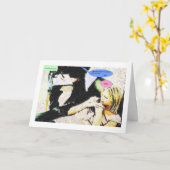 De Therapeut van vaderdag Kaart (Gele Bloem)