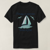 De therapie is dure wind is gratis t-shirt (Design voorkant)