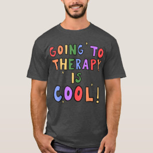 De therapie is een schoolpsychologie van de kinder t-shirt