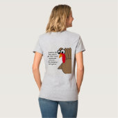 De therapie is meer dan Gobble Gobble T-shirt (Achterkant volledig)