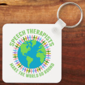 De Therapisten van de spreken maken tot de wereld  Sleutelhanger (Achterkant)