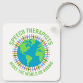 De Therapisten van de spreken maken tot de wereld  Sleutelhanger (Achterkant)