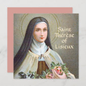 De Therese van Lisieux de Kleine Bloem (BJE 01) (Voorkant / Achterkant)