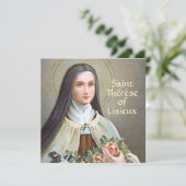 De Therese van Lisieux de Kleine Bloem (BJE 01) (Staand voorkant)