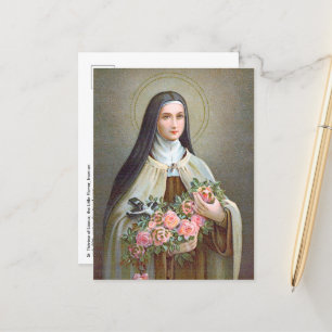 De Therese van Lisieux de Kleine Bloem (BJE 01) Briefkaart