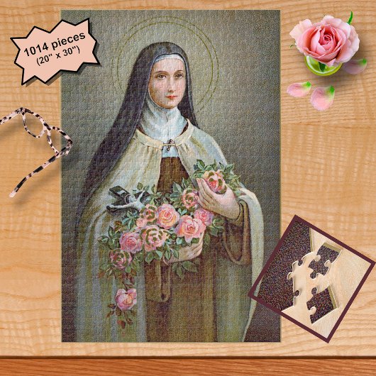 De Therese van Lisieux de Kleine Bloem (BJE 01) Legpuzzel