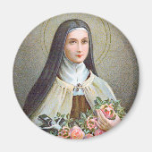 De Therese van Lisieux de Kleine Bloem (BJE 01) Magneet (Voorkant)