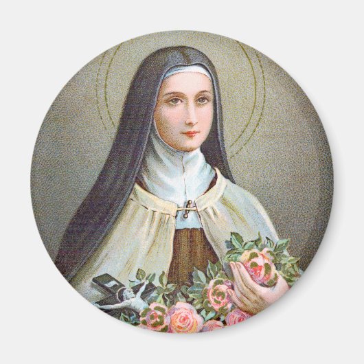 De Therese van Lisieux de Kleine Bloem (BJE 01) Magneet (Voorkant)