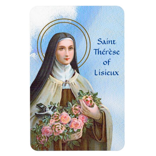 De Therese van Lisieux de Kleine Bloem (BJE 01) Magneet (Verticaal)