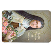 De Therese van Lisieux de Kleine Bloem (BJE 01) Magneet (Horizontaal)