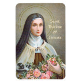 De Therese van Lisieux de Kleine Bloem (BJE 01) Magneet (Verticaal)