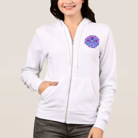 De Third Eye Chakra Mandala Hoodie (Voorkant)
