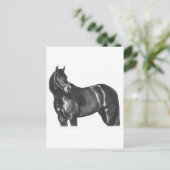 De Thoroughbred Briefkaart (Staand voorkant)