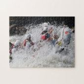 De Thrill of Whitewater Rafting 11 x 14 Legpuzzel (Horizontaal)