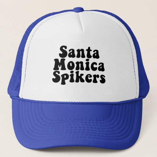 De Throwback Santa Monica Spikers 70's Pet! Trucker Pet (Voorkant)