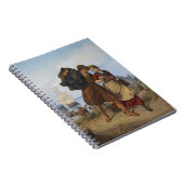 De thuiskomst van de visser (door Rudolf Jordan) Notitieboek (Rechterzijde)