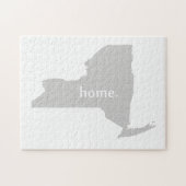 De thuisstaat New York Legpuzzel (Horizontaal)