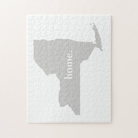 De thuisstaat New York Legpuzzel (Verticaal)