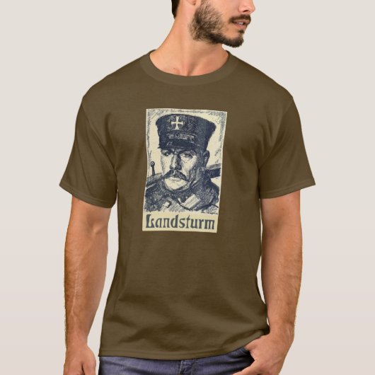 De thuiswacht tijdens de Grote Oorlog T-shirt (Voorkant)