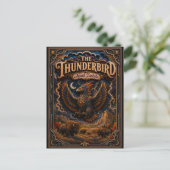 De Thunderbird North Dakota Popcut Legends Briefkaart (Staand voorkant)