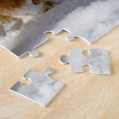 De Tibetaanse Terrier Dog Jigsaws. Legpuzzel (Zijkant)