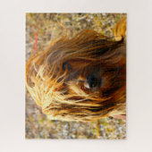 De Tibetaanse Terrier Dog Jigsaws. Legpuzzel (Verticaal)