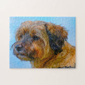 De Tibetaanse Terrier Dog Jigsaws. Legpuzzel (Horizontaal)