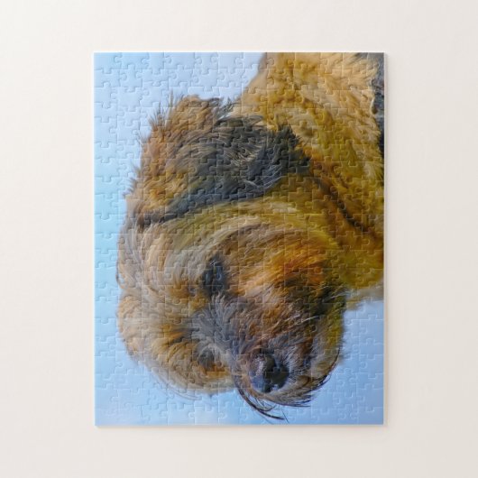 De Tibetaanse Terrier Dog Jigsaws. Legpuzzel (Verticaal)