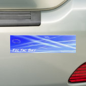 De Tic Tac Sky Bumpersticker (Op auto)