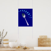 De Tick Spoon Poster (Keuken)