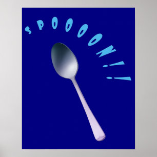 De Tick Spoon Poster