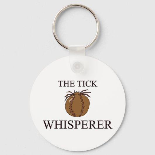 De Tick Whisperer Sleutelhanger (Voorkant)