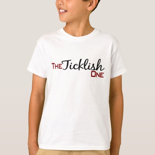 De Ticklish One T-shirt (Voorkant)