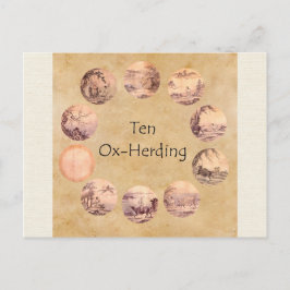 De tien Afbeeldingen Oxherding Briefkaart