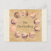 De tien Afbeeldingen Oxherding Briefkaart (Voorkant)
