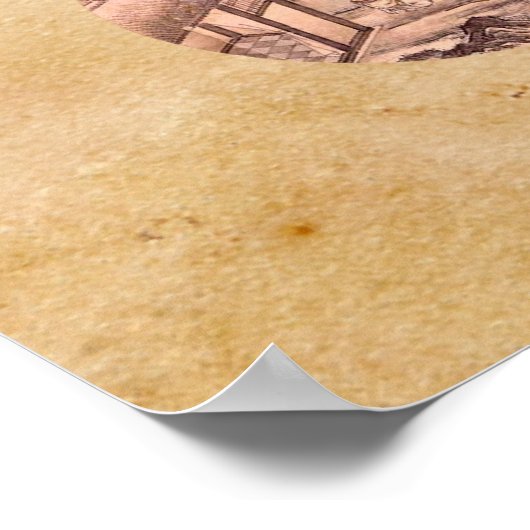 De Tien Afbeeldingen van de Oxherding Poster (Hoek)