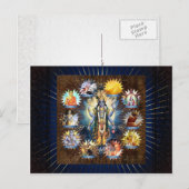 de tien Avatars van vishnu - Briefkaart (Voorkant / Achterkant)