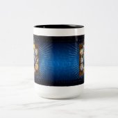 De tien avatars van Vishnu - Mok, Cup Tweekleurige Koffiemok (Center)